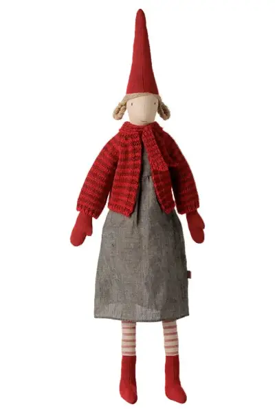 Billede af Maileg Pixy str 4 Pige Strikke Cardigan